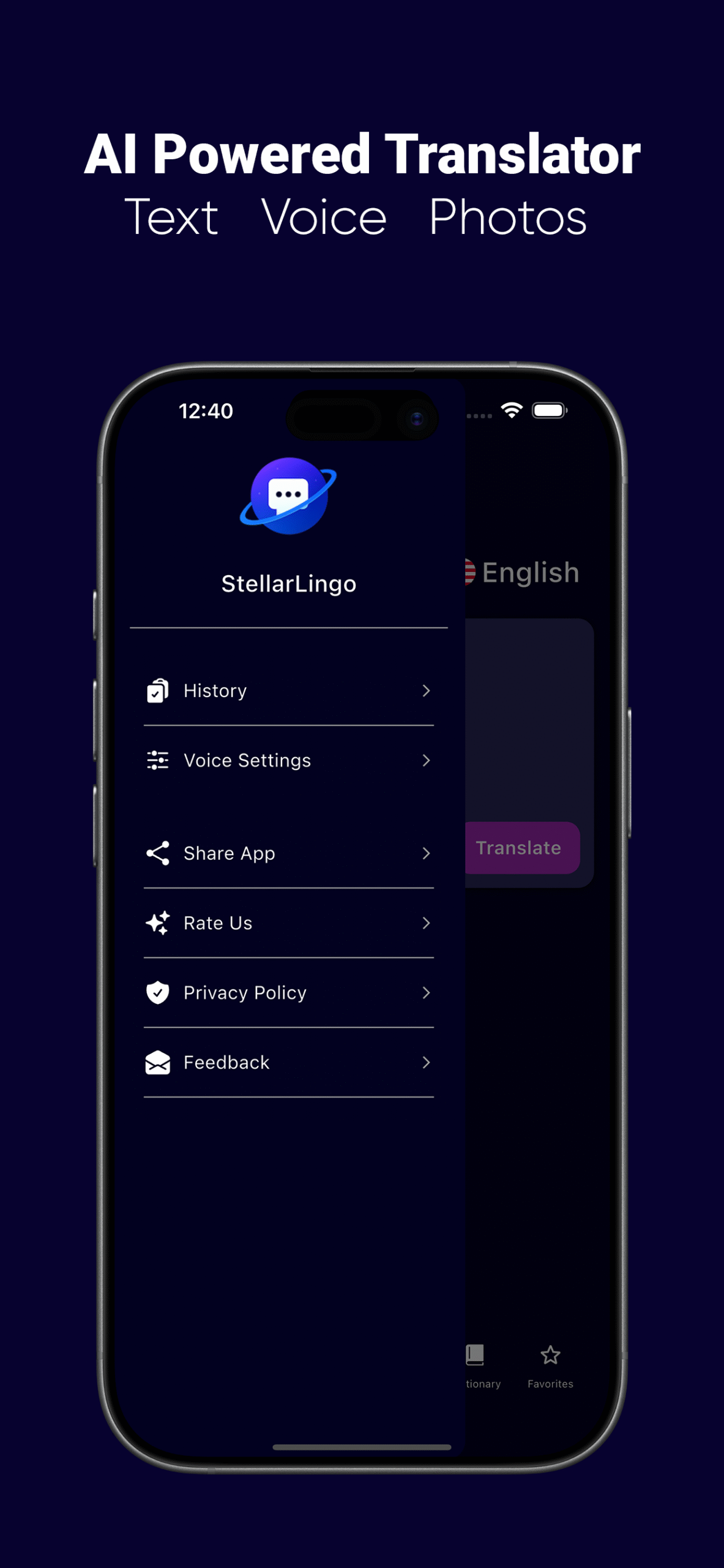 StellarLingo on iPhone