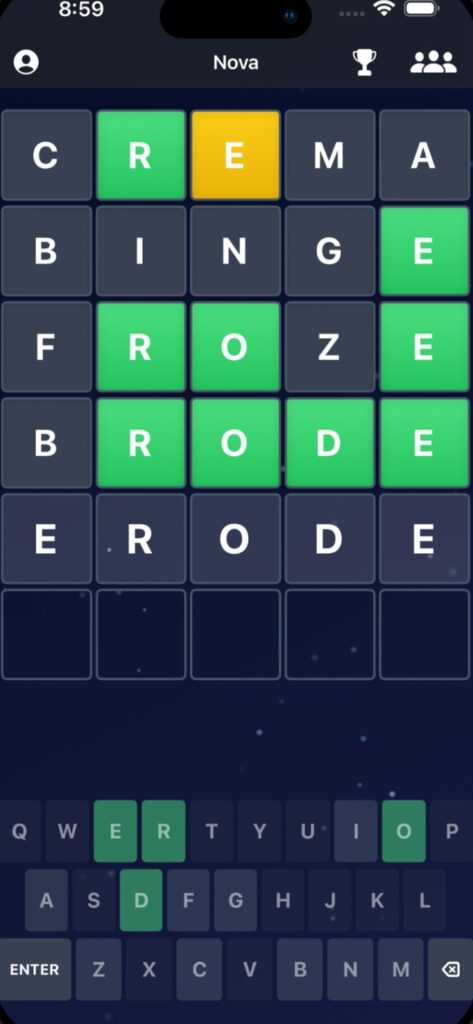 Nova screenshot 2
