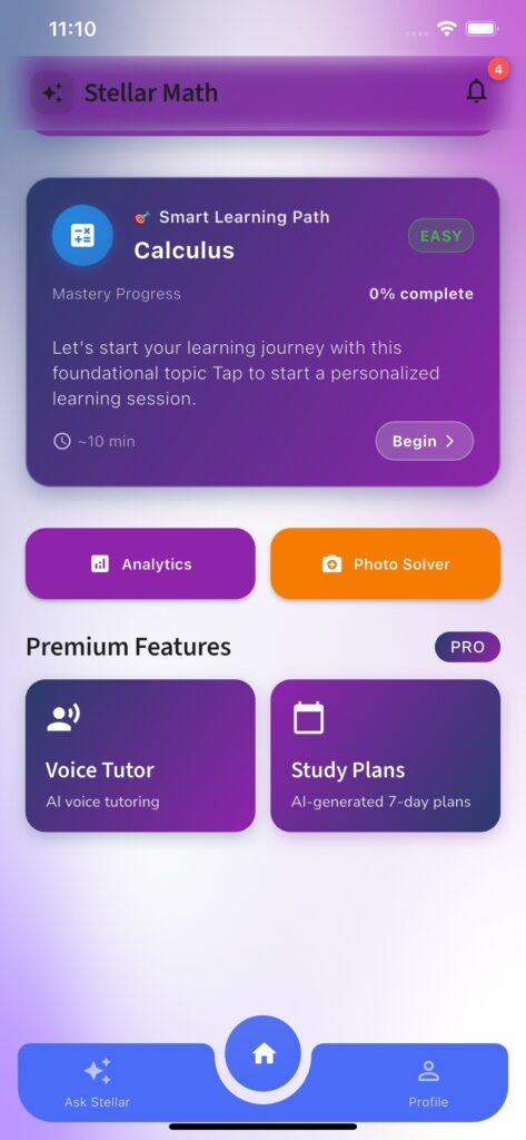Stellar Math screenshot 2