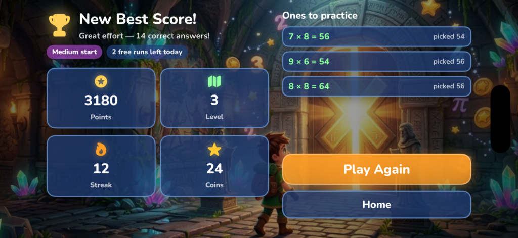 Math Mayhem screenshot 4